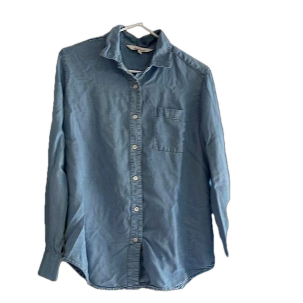 Super soft Margaritaville button down denim shirt Xs